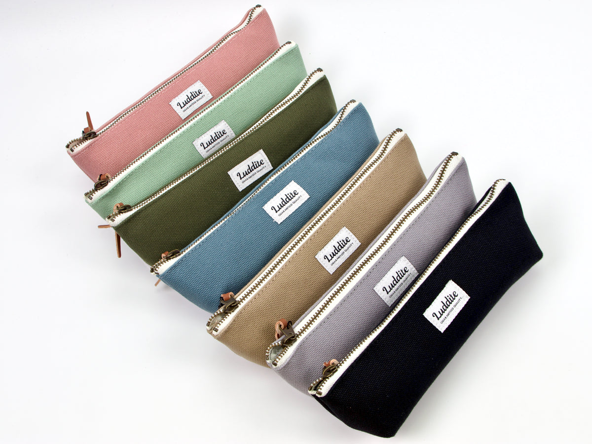 Luddite No. 8 Canvas Boat Pen Case