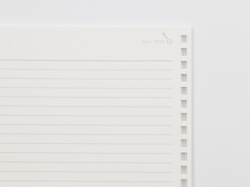 Lihit Lab A5 Open Ring Note Refill Paper (30 sheets)