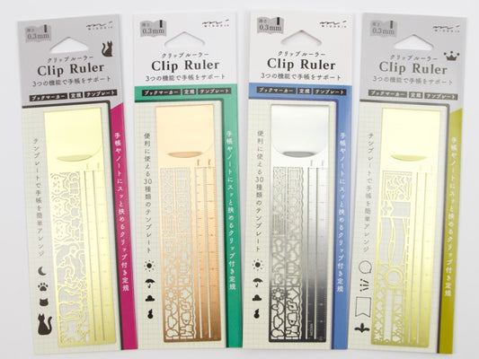 Midori Clip Ruler Stencil