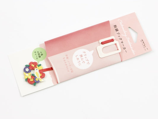 Midori Embroidery Bookmark Clip