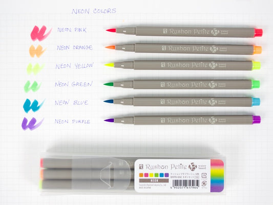 Rushon Petite Brush 6 Color Set