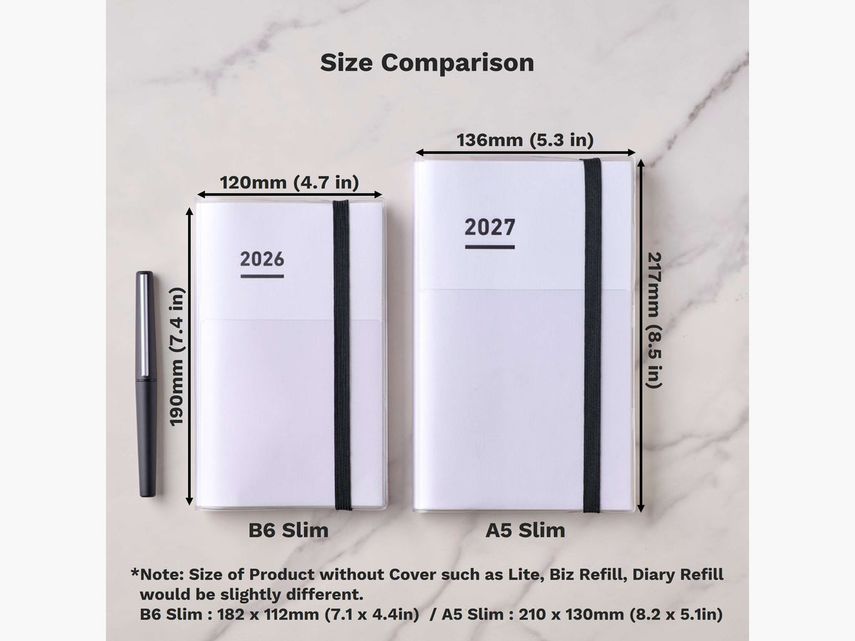 Jibun Techo Lite Mini 2027 (B6 Slim)