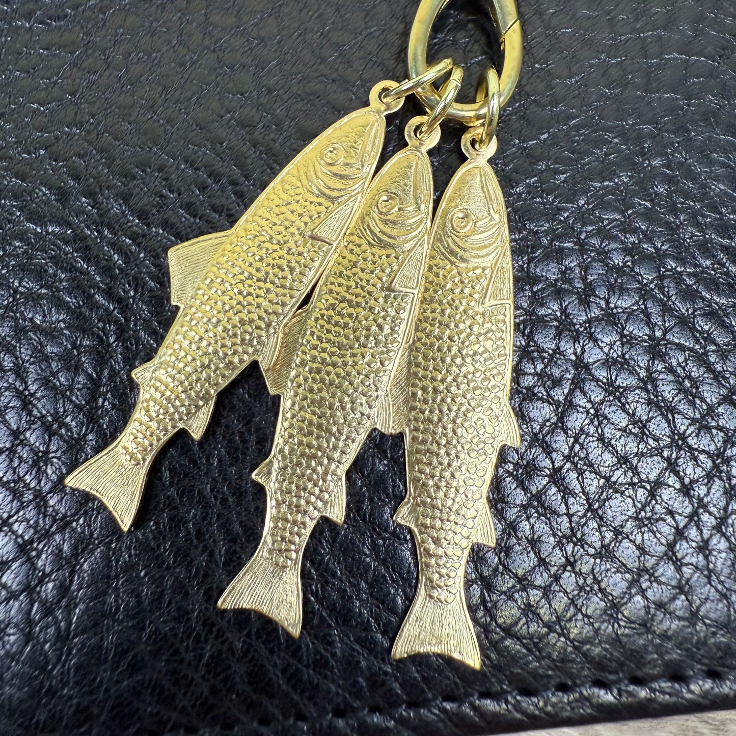 Fish Brass Charm for Traveler's Notebook