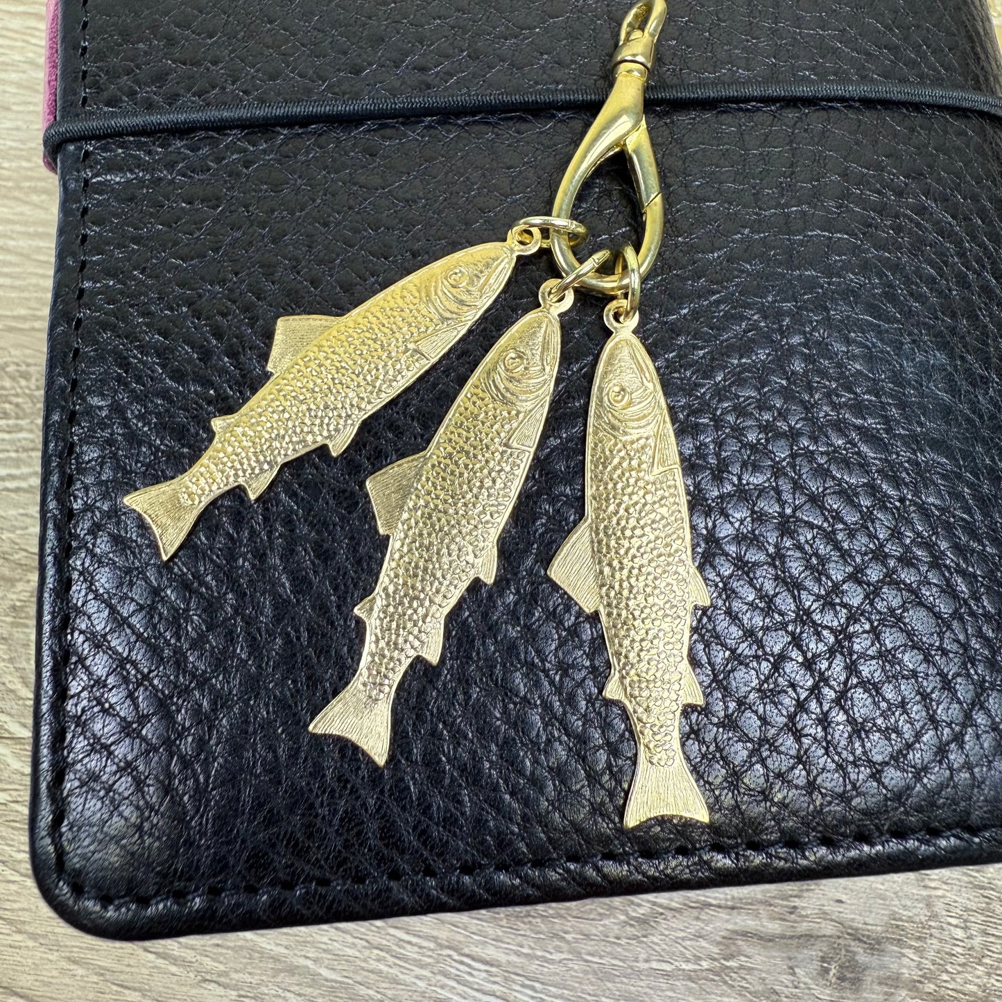 Fish Brass Charm for Traveler's Notebook