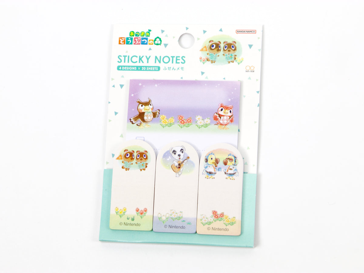 Animal Crossing Sticky Note Page Flags