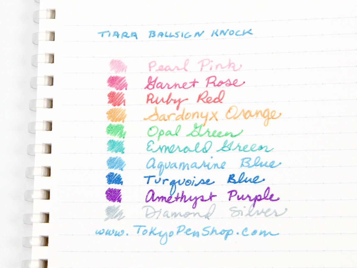 Sakura Ballsign Tiara Knock 10 Color Set