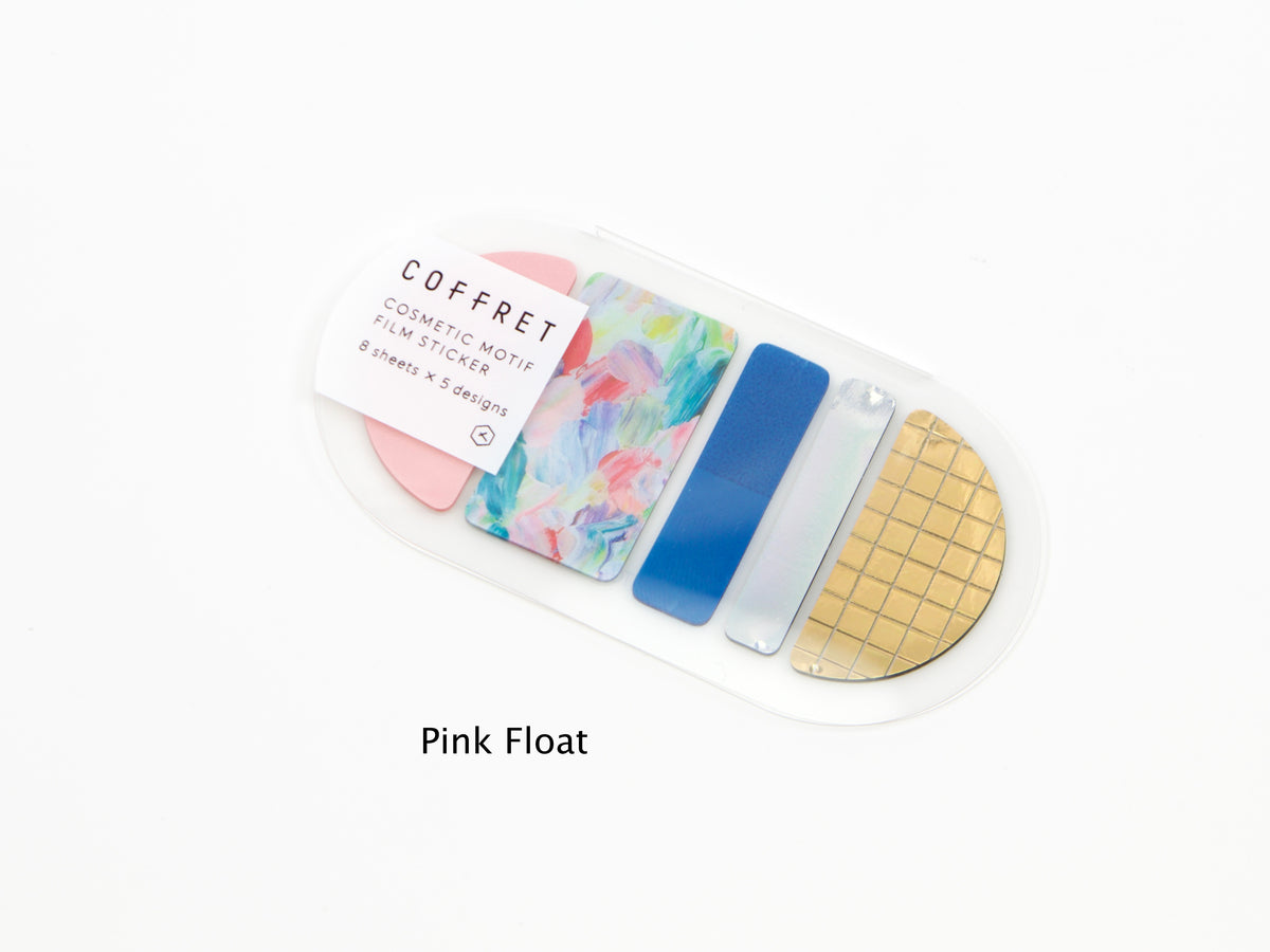 Hitotoki Coffret Cosmetic Motif Film Sticker Mixed Shapes
