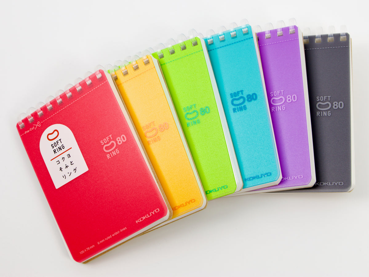 Kokuyo Soft Ring Color A7 Pocket Reporter