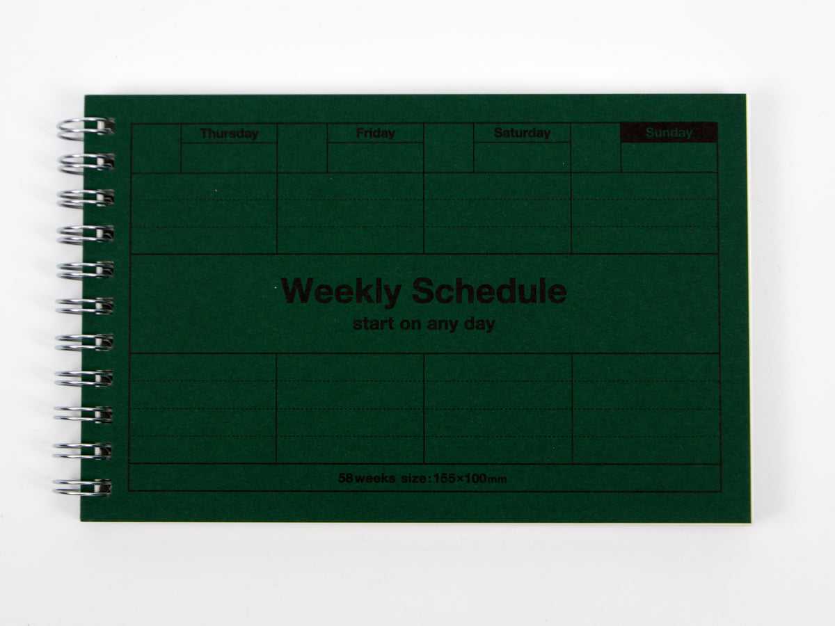 Mark's Inc. Weekly Schedule