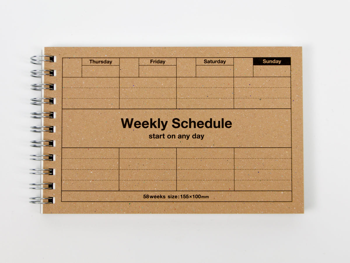 Mark's Inc. Weekly Schedule