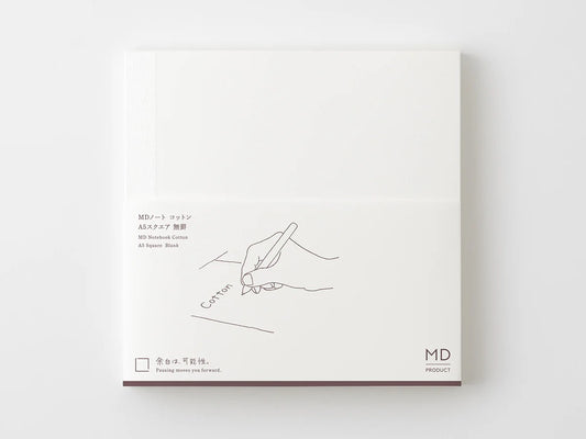 Midori MD Paper A5 Square Cotton Notebook