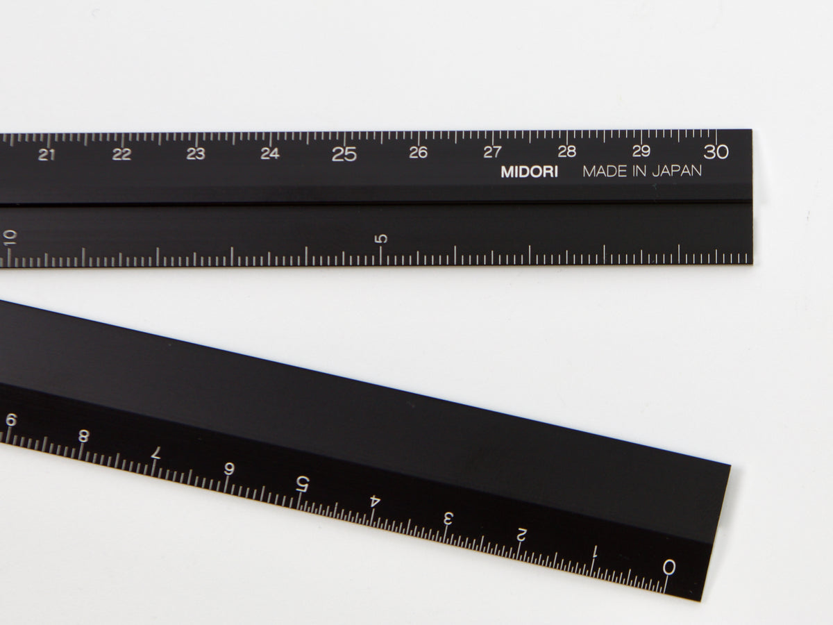 Midori Aluminum Multi Ruler 30cm