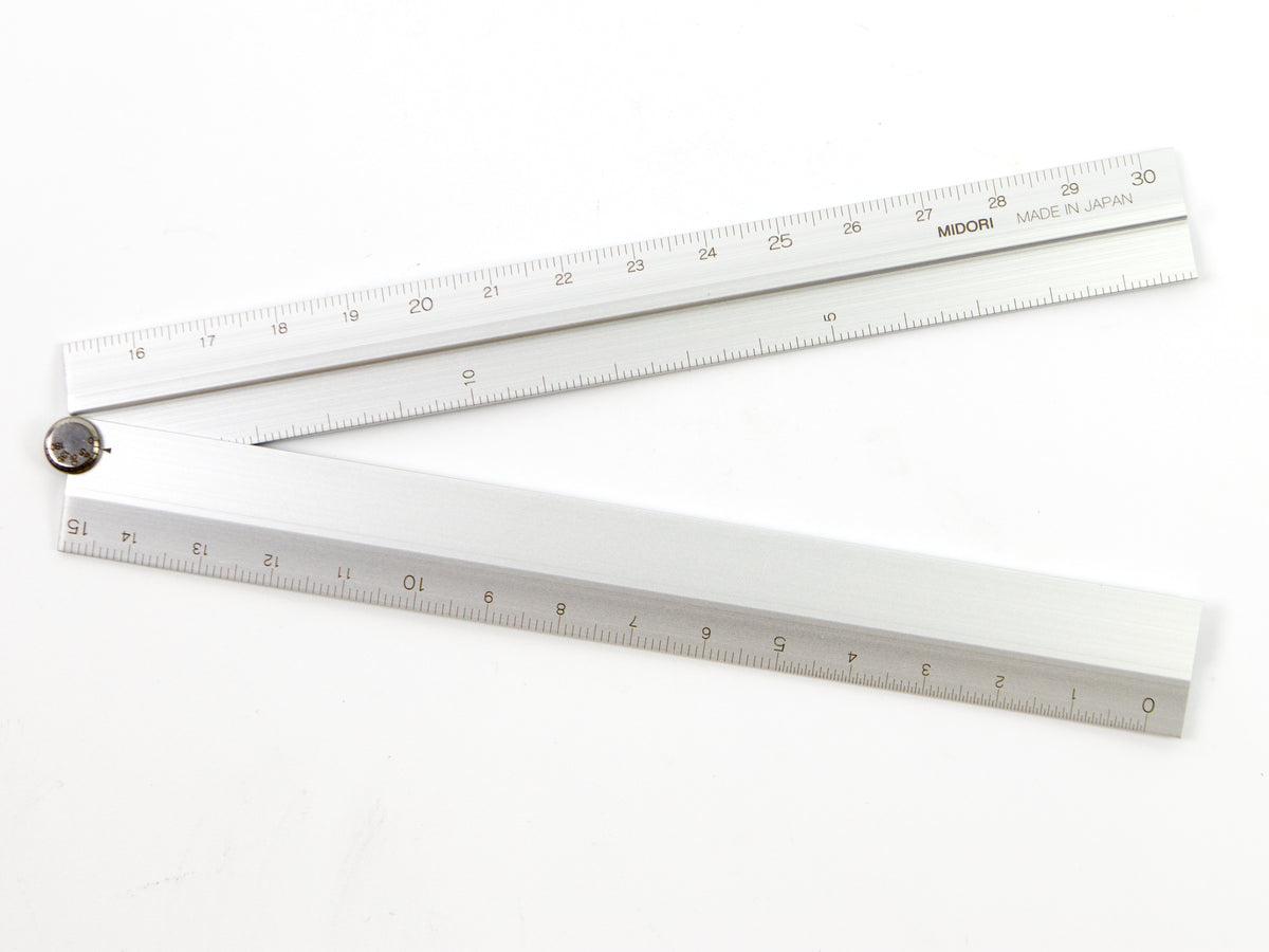 Midori Aluminum Multi Ruler 30cm