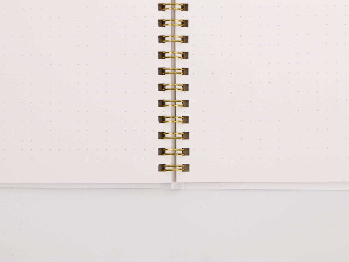 Midori Dot Grid Colored Paper Ring A5