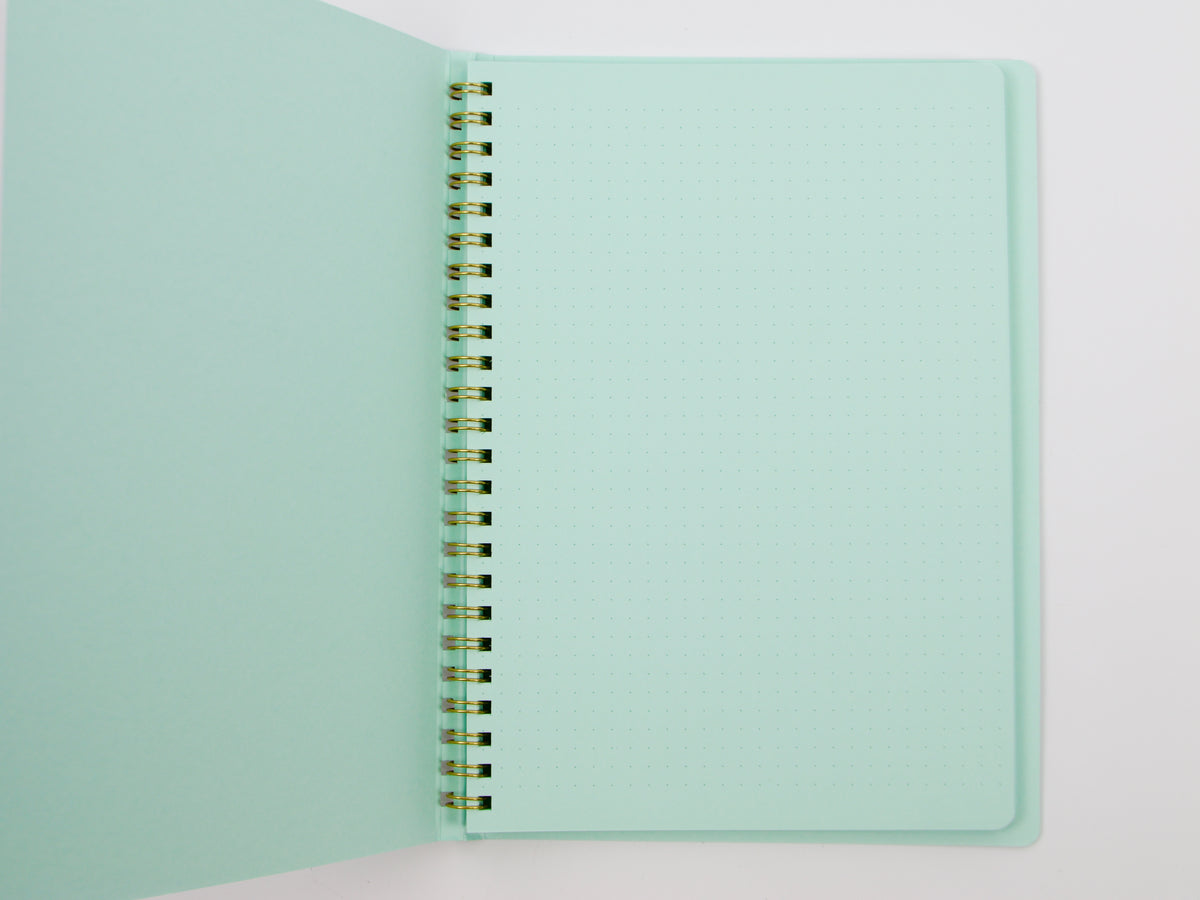 Midori Dot Grid Colored Paper Ring A5
