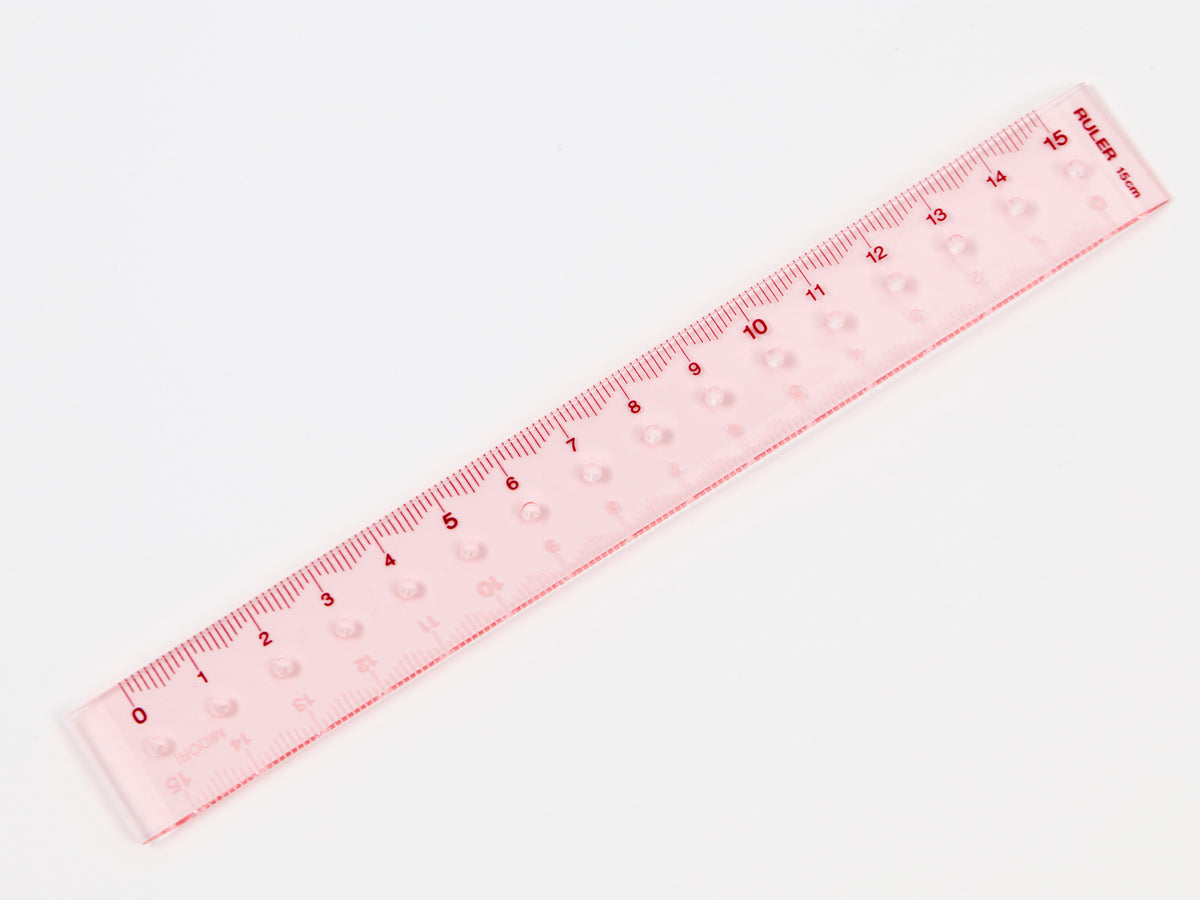 Regla Midori de 15 cm