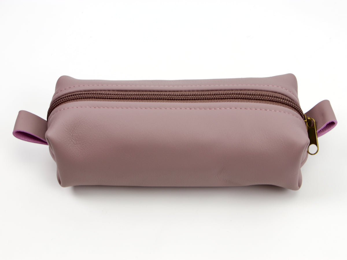 Estuche para bolígrafo Milloo Rec en color marrón chocolate