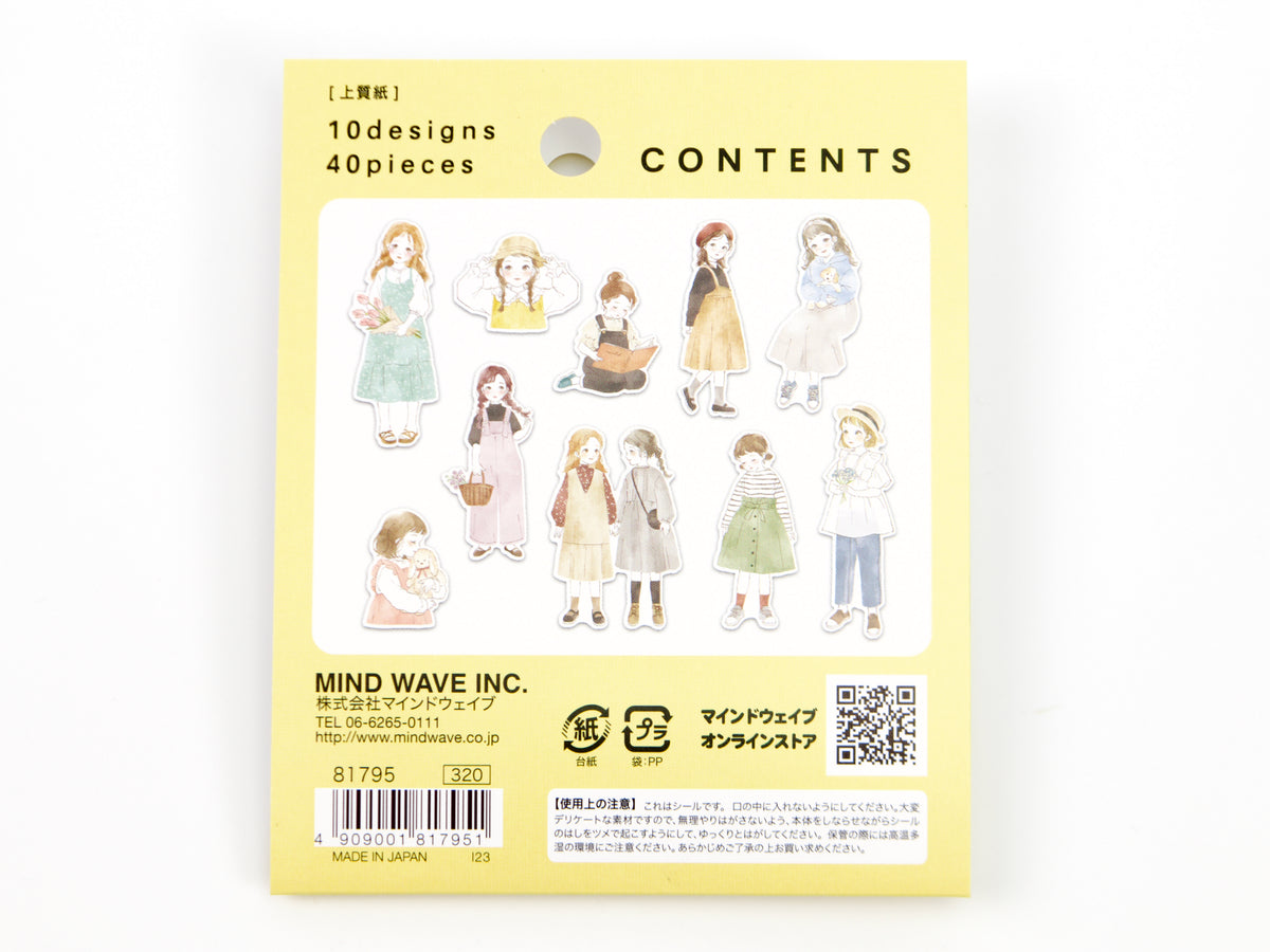 Mind Wave Amie Girl Stickers