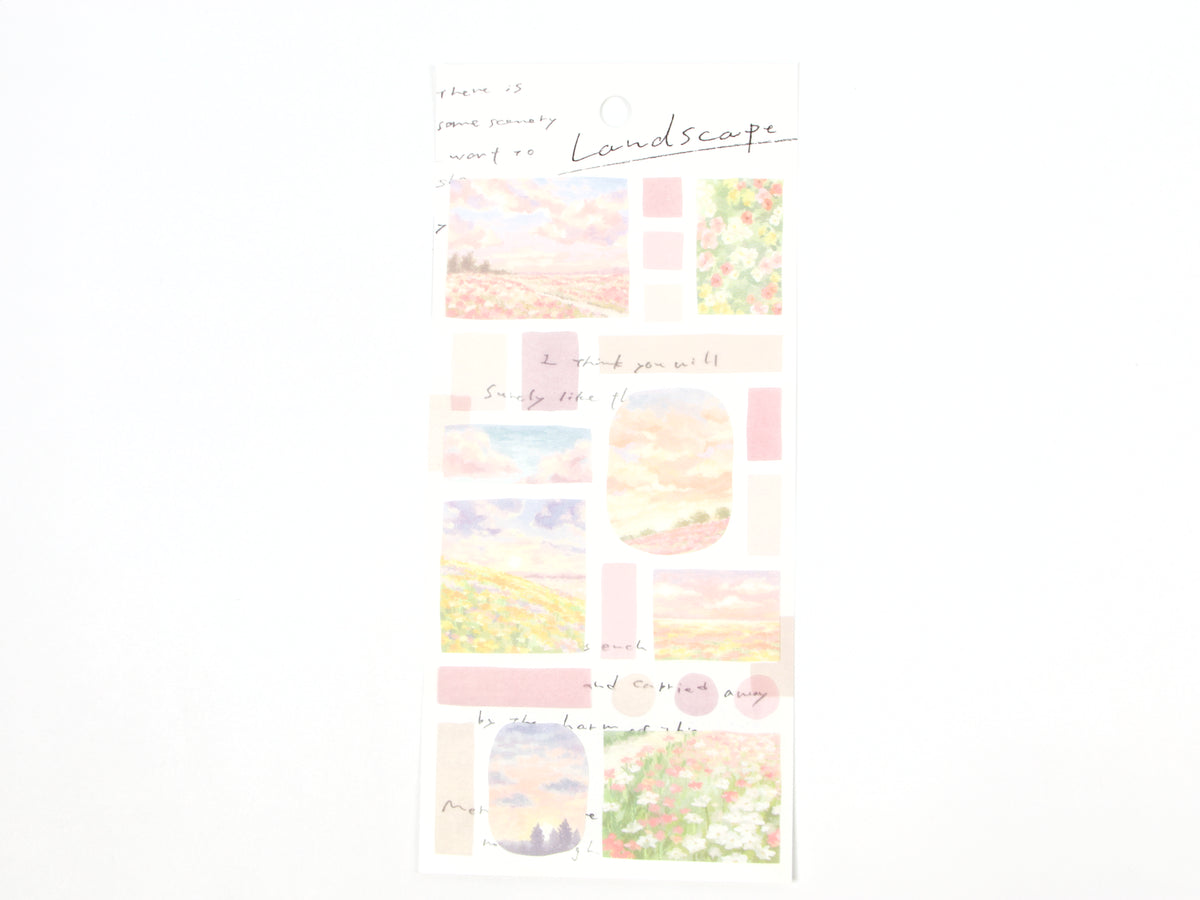 Mind Wave Landscape Sticker