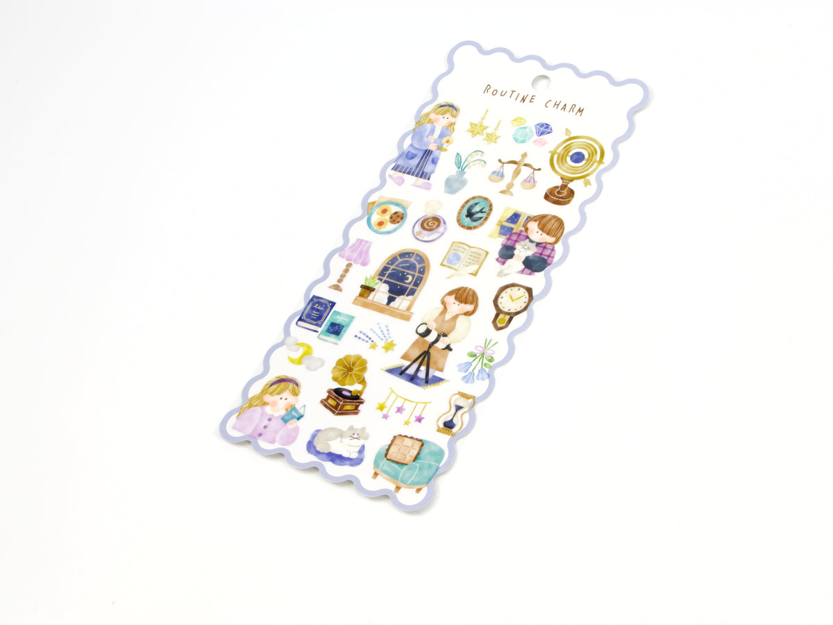 Mind Wave Routine Charm Stickers
