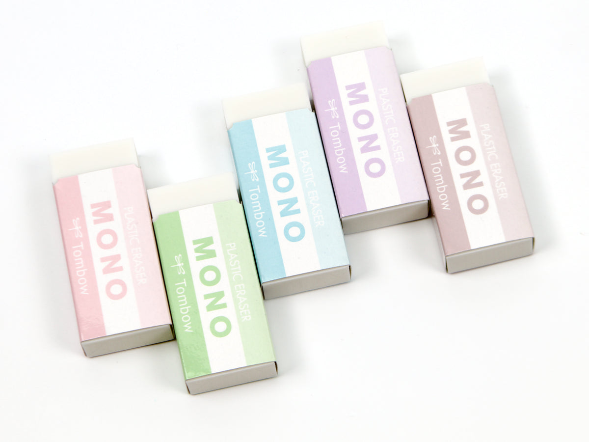 Tombow Mono Plastic Eraser Pastel Glass Limited Edition