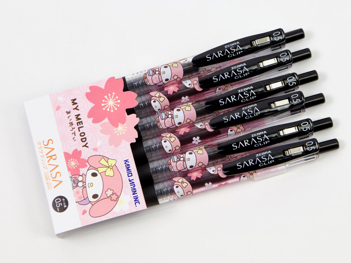 Sanrio Kimono X Sarasa Clip Set