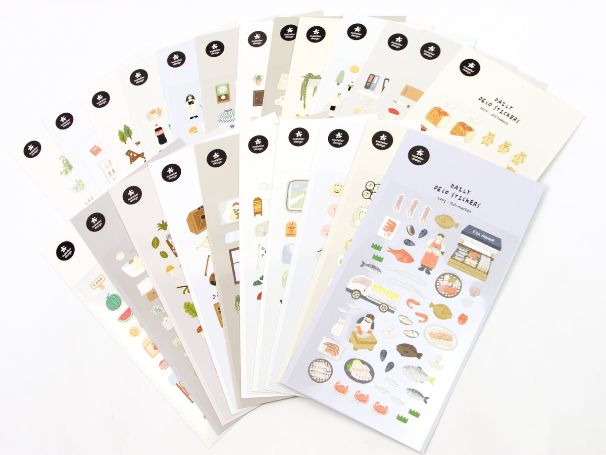 Suatelier Daily Deco Stickers (Paper)