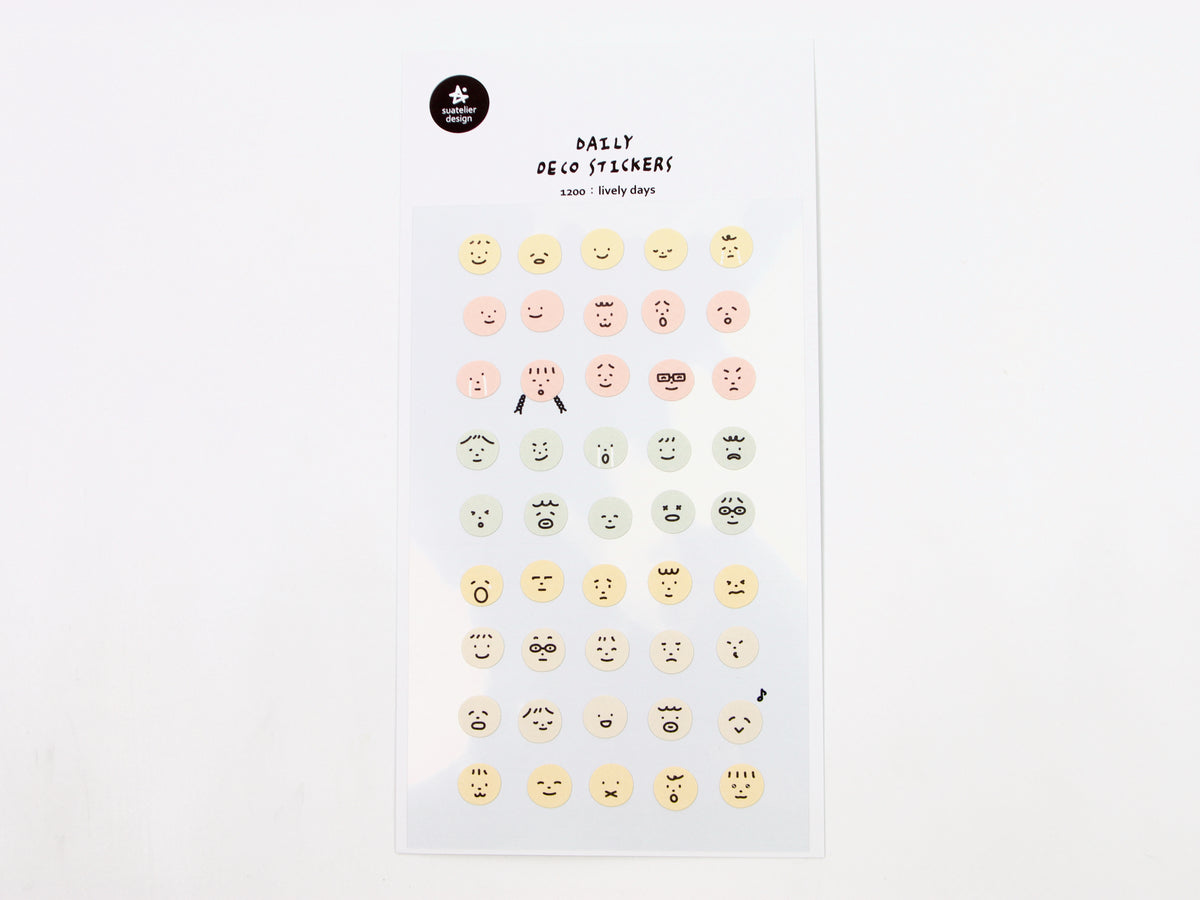 Suatelier Daily Deco Stickers (Paper)