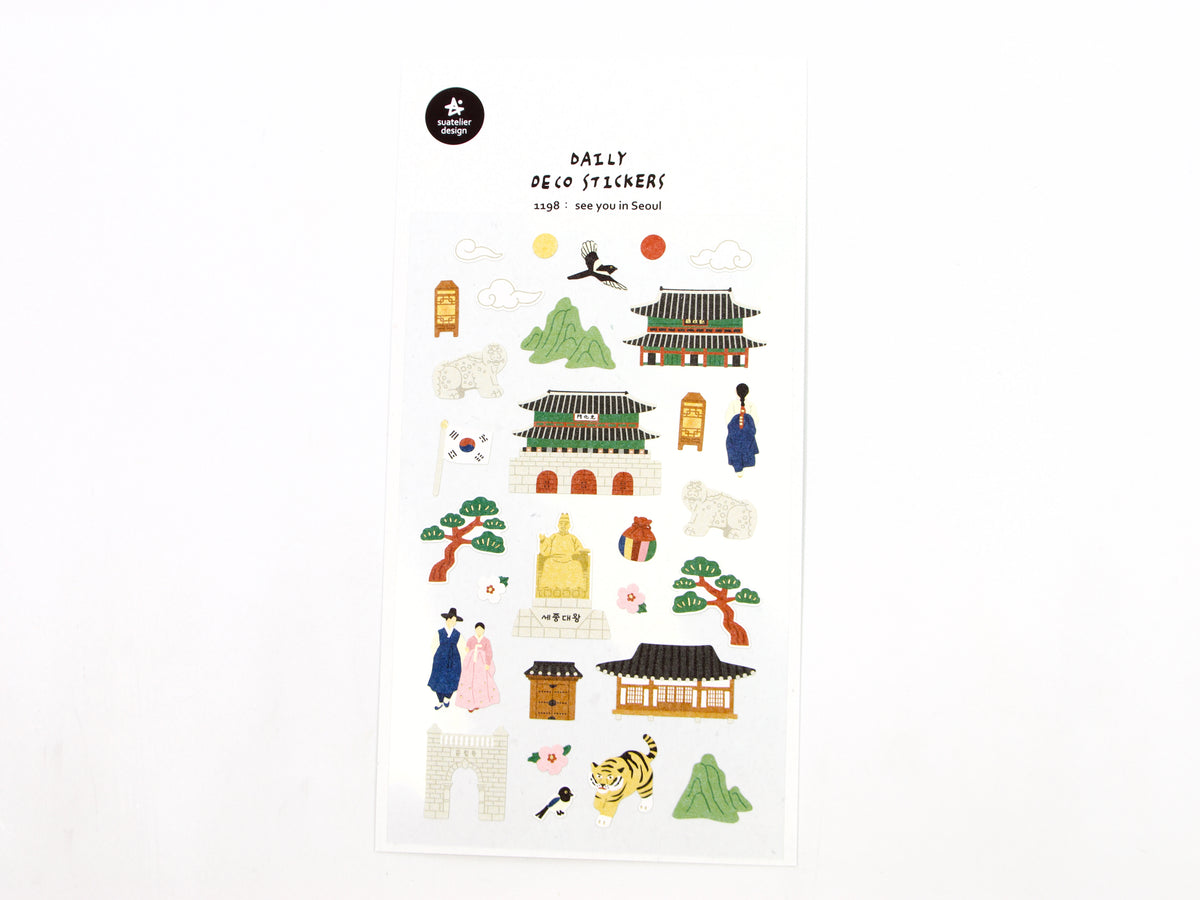 Suatelier Daily Deco Stickers (Paper)