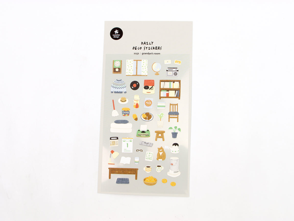 Suatelier Daily Deco Stickers (Paper)