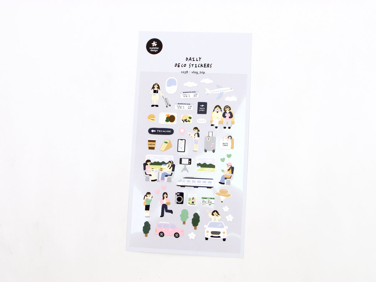 Suatelier Daily Deco Stickers (Paper)