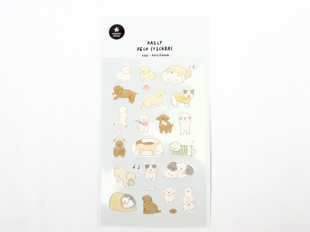 Suatelier Daily Deco Stickers (Animal Designs)