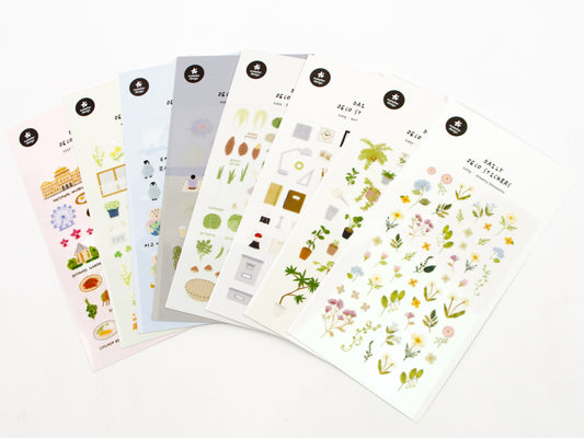 Suatelier Daily Deco Stickers (PVC)
