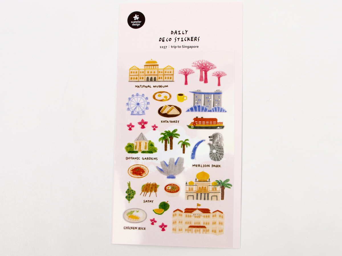 Suatelier Daily Deco Stickers (PVC)