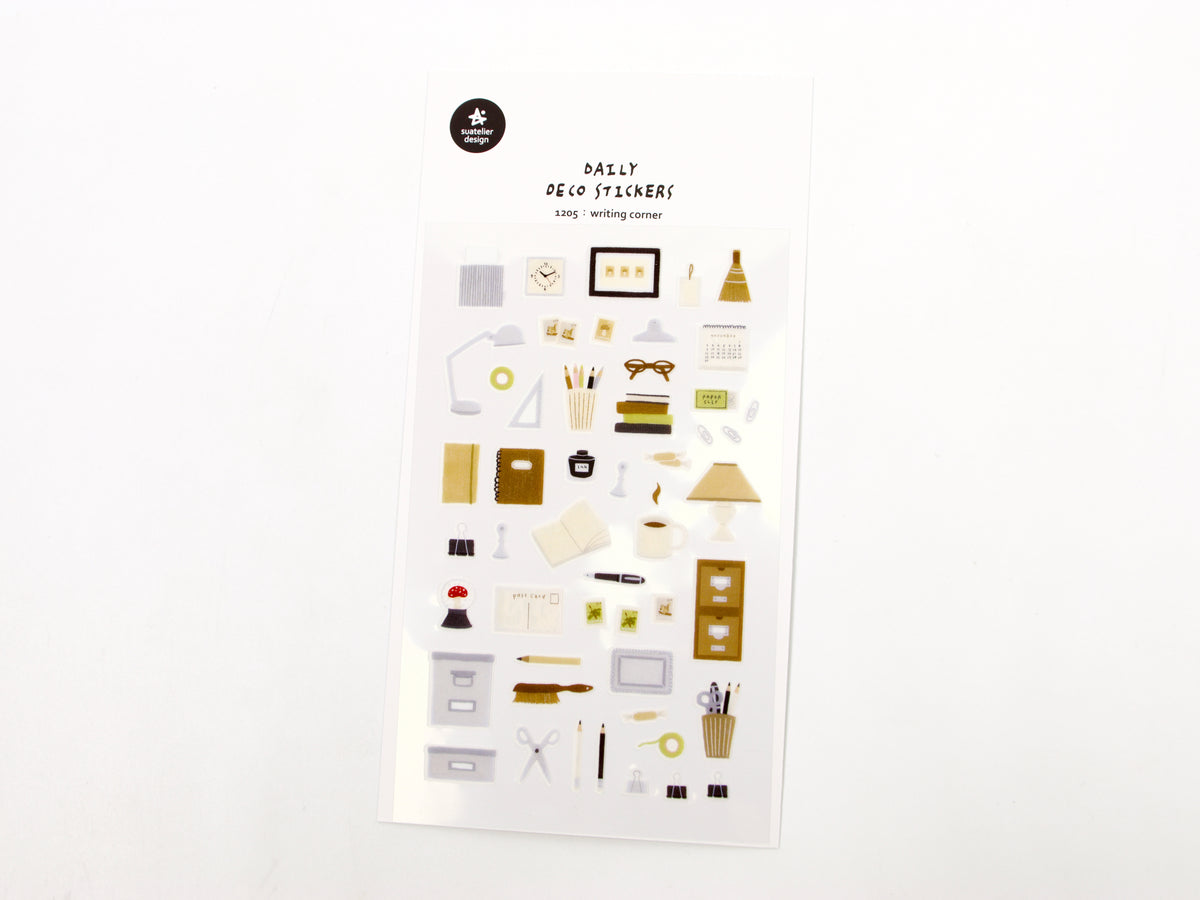 Suatelier Daily Deco Stickers (PVC)