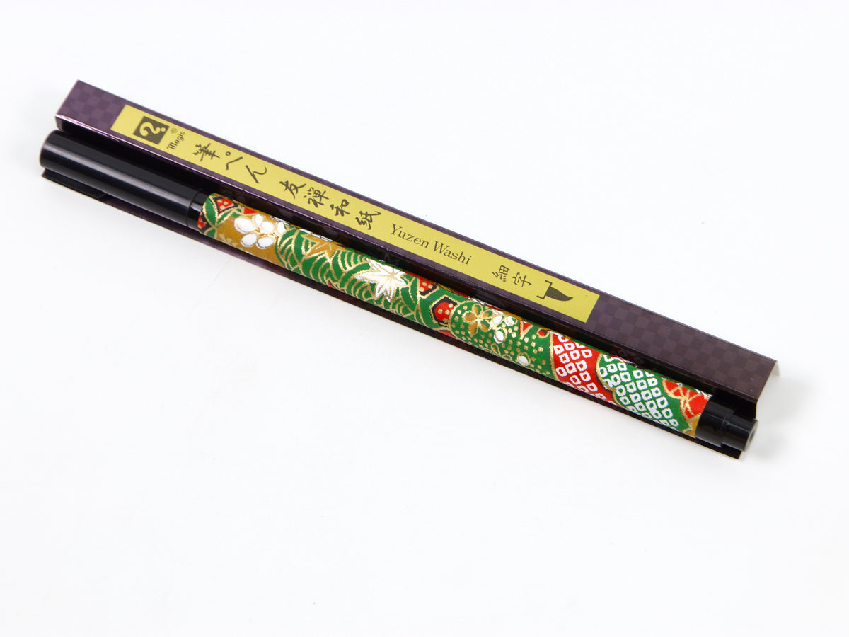 Teranishi Magic Washi-Wrapped Brush-Style Pen
