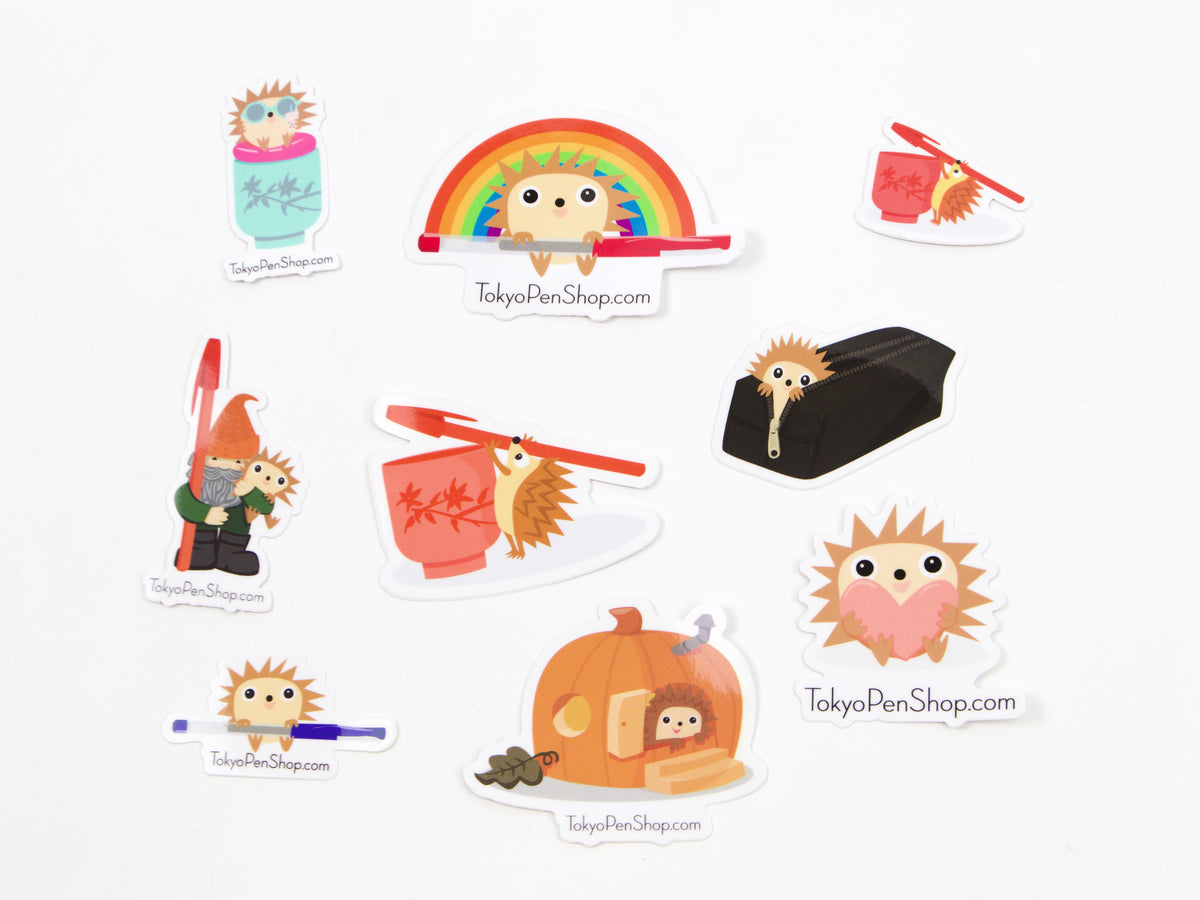 Tokyo Pen Shop Nine Sticker Set