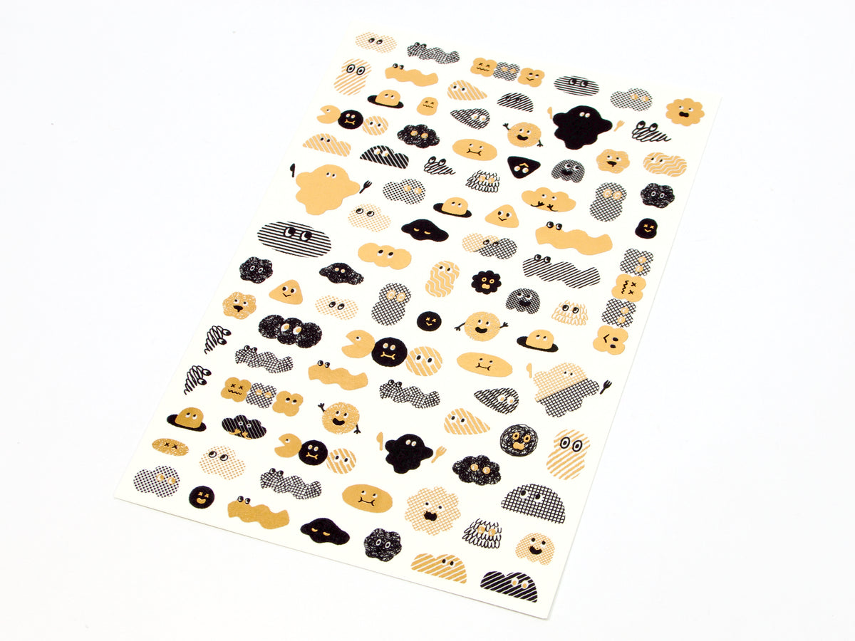 Midori Yuru Log Decoration Stickers