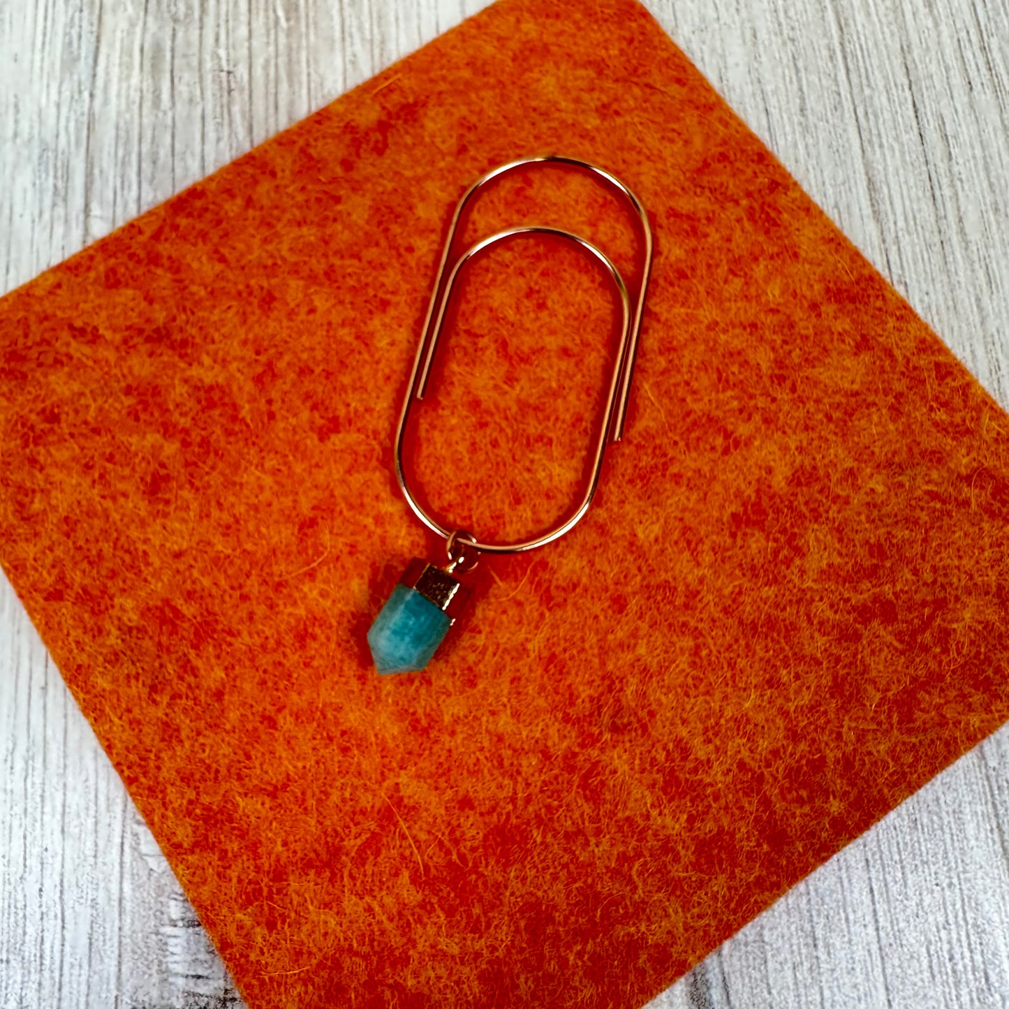 Charm planificateur en amazonite de la bonne sorcière
