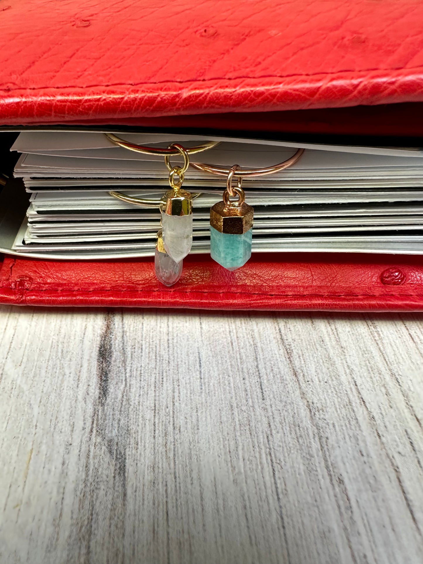 Charm planificateur en amazonite de la bonne sorcière