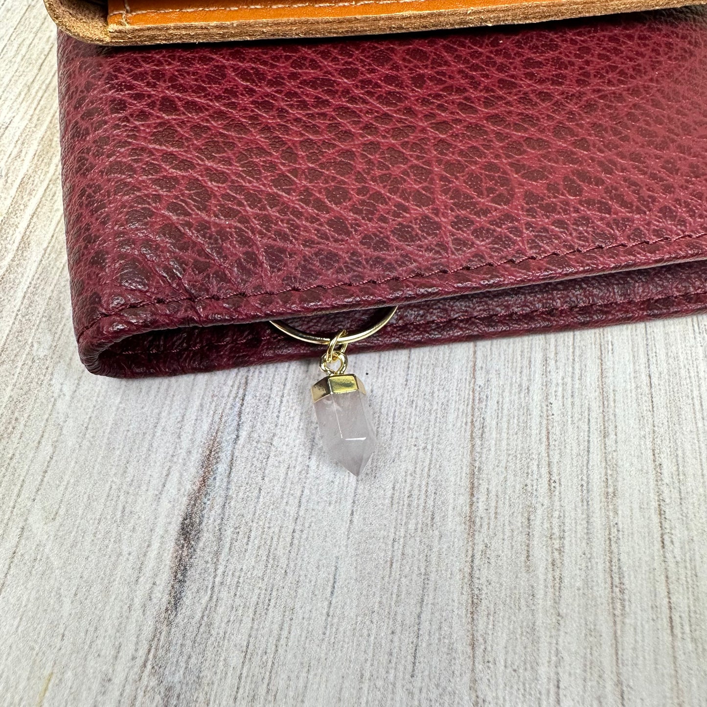 Good Witch Clear Quartz Crystal Planner Charm