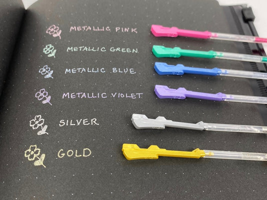 Hi-Tec C Coleto Ink Cartridge Metallic