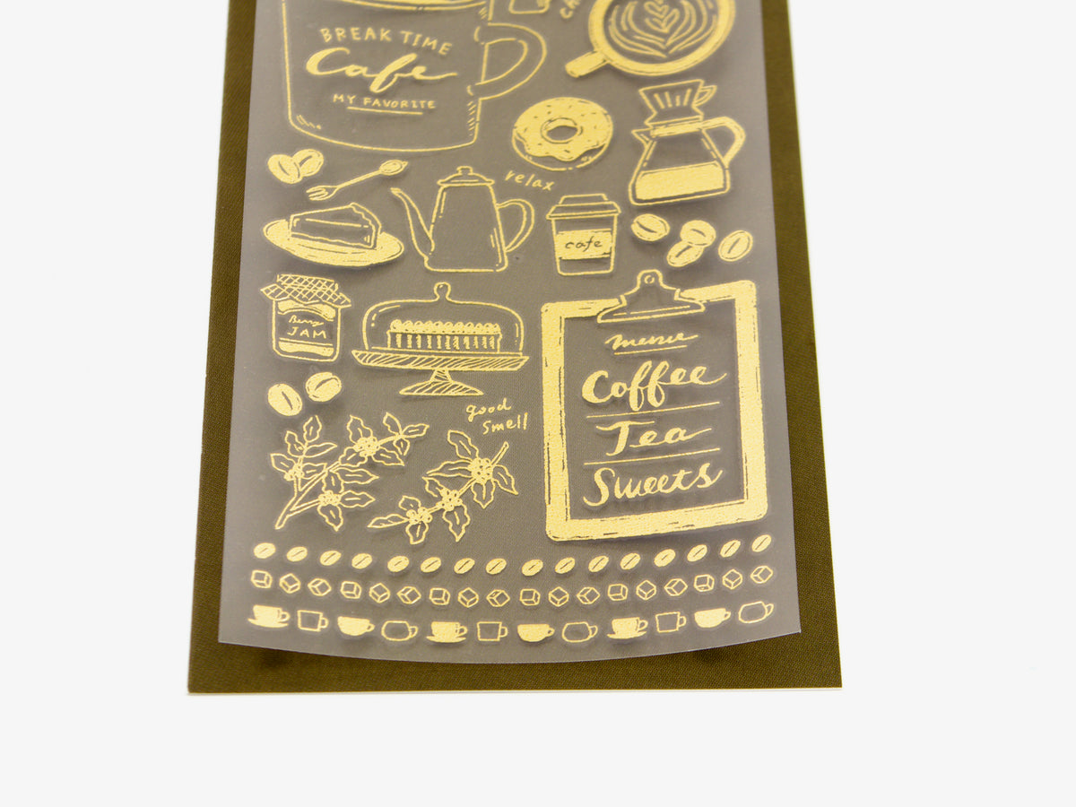 Midori Gold Foil Transfer Stickers