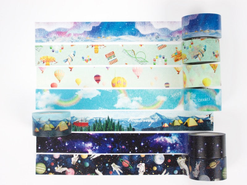 Papel washi Wanderlust de Mark's Inc.