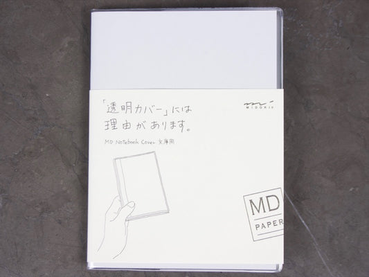 Midori MD Paper A6 Notebook Clear Cover