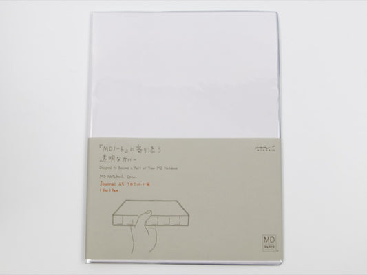 Midori MD Paper A5 Notebook Codex 1 Page 1 Day Clear Cover