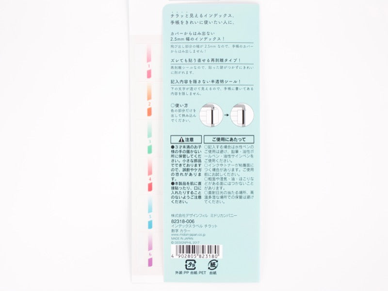 Midori Chiratto Page Tabs