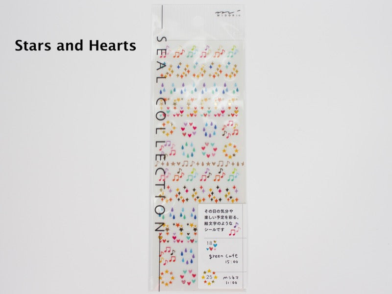 Midori Seal Collection Stickers