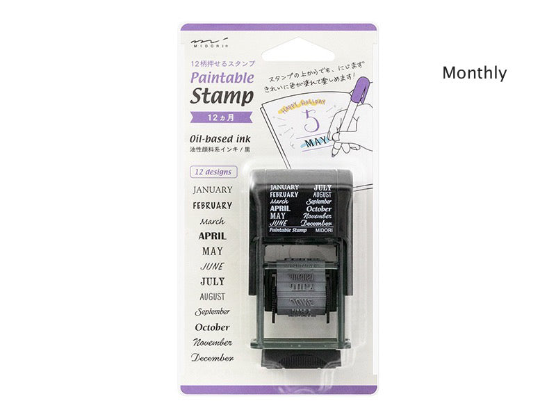 Midori Paintable Stamp 10 Design Type