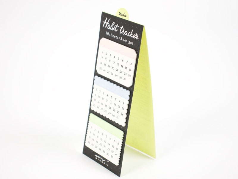 Midori Habit Tracker Sticky Note
